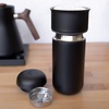 image:imageFellow 12 oz Carter Move Travel Mug  VacuumInsulated Stainless Steel Travel Coffee Mug  Coffee Tumbler with Ceramic Interior and Splash Guard  Lavender PurpleMatte Black