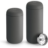 image:imageFellow 12 oz Carter Move Travel Mug  VacuumInsulated Stainless Steel Travel Coffee Mug  Coffee Tumbler with Ceramic Interior and Splash Guard  Lavender PurpleSlate Gray