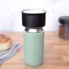 image:imageFellow 12 oz Carter Move Travel Mug  VacuumInsulated Stainless Steel Travel Coffee Mug  Coffee Tumbler with Ceramic Interior and Splash Guard  Lavender PurpleMint Chip