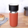 image:imageFellow 12 oz Carter Move Travel Mug  VacuumInsulated Stainless Steel Travel Coffee Mug  Coffee Tumbler with Ceramic Interior and Splash Guard  Lavender PurpleCorduroy Red