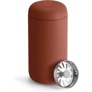 image:imageFellow 12 oz Carter Move Travel Mug  VacuumInsulated Stainless Steel Travel Coffee Mug  Coffee Tumbler with Ceramic Interior and Splash Guard  Lavender PurpleSienna