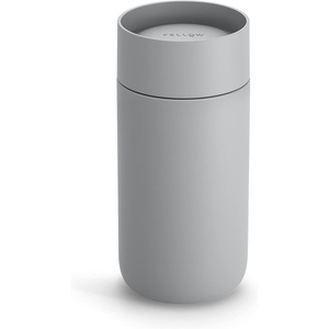 image:imageFellow Carter Move Mug with 360 Sip Lid  Open Top Coffee ToGo Tumbler with Ceramic Interior VacuumInsulated Stainless Steel Matte Grey 12 oz CupMatte Grey