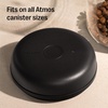 image:imageFellow Electric Atmos Vacuum Canister Lid AutoMaintains Vacuum Black  OneTouch Seal USBC Rechargeable 4 Month Battery Life Fits All Atmos Sizes for Coffee Freshness and Food Storage