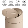 image:imageFellow Carter Slide Ceramic Lined Travel Coffee Mug 12 oz OneHanded Lid  No Metallic Taste Stainless Steel Coffee Tumbler LeakProof Hot 6Hr Cold 6Hr BPAFree Dishwasher Safe SiennaSand Dune