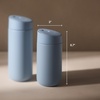 image:imageFellow Carter Slide Ceramic Lined Travel Coffee Mug 12 oz OneHanded Lid  No Metallic Taste Stainless Steel Coffee Tumbler LeakProof Hot 6Hr Cold 6Hr BPAFree Dishwasher Safe SiennaHazy Blue