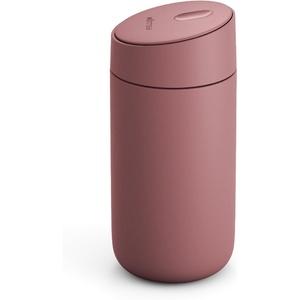 image:imageFellow Carter Slide Ceramic Lined Travel Coffee Mug 12 oz OneHanded Lid  No Metallic Taste Stainless Steel Coffee Tumbler LeakProof Hot 6Hr Cold 6Hr BPAFree Dishwasher Safe SiennaDesert Rose