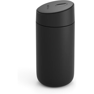 image:imageFellow Carter Slide Ceramic Lined Travel Coffee Mug 12 oz OneHanded Lid  No Metallic Taste Stainless Steel Coffee Tumbler LeakProof Hot 6Hr Cold 6Hr BPAFree Dishwasher Safe SiennaMatte Black