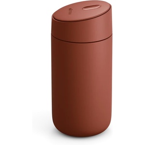 image:imageFellow Carter Slide Ceramic Lined Travel Coffee Mug 12 oz OneHanded Lid  No Metallic Taste Stainless Steel Coffee Tumbler LeakProof Hot 6Hr Cold 6Hr BPAFree Dishwasher Safe SiennaSienna