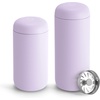 image:imageFellow 12 oz Carter Move Travel Mug  VacuumInsulated Stainless Steel Travel Coffee Mug  Coffee Tumbler with Ceramic Interior and Splash Guard  Warm PinkLavender Purple